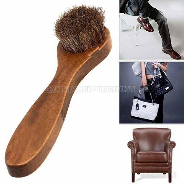 Bàn chải lông ngựa: Trợ thủ đắc lực làm sạch và đánh bóng giày da